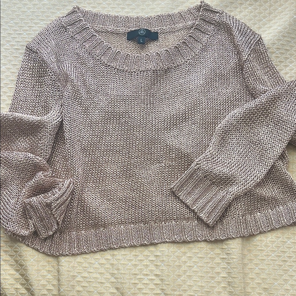 Women's Metallic Sweater